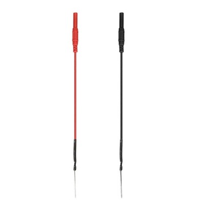 Upgrades 26cm Silicone Insulated Test Wire with 4mm Banana Plugs for Multimeters