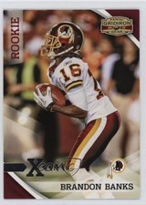 2010 Panini Gridiron Gear Rookie Silver X's /250 Brandon Banks #157 4f2