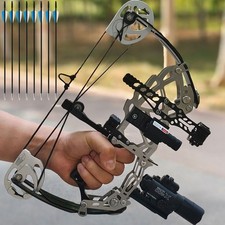 15-32 libbre 13" mini arco composto frecce set destra sinistra tiro con l'arco tiro caccia