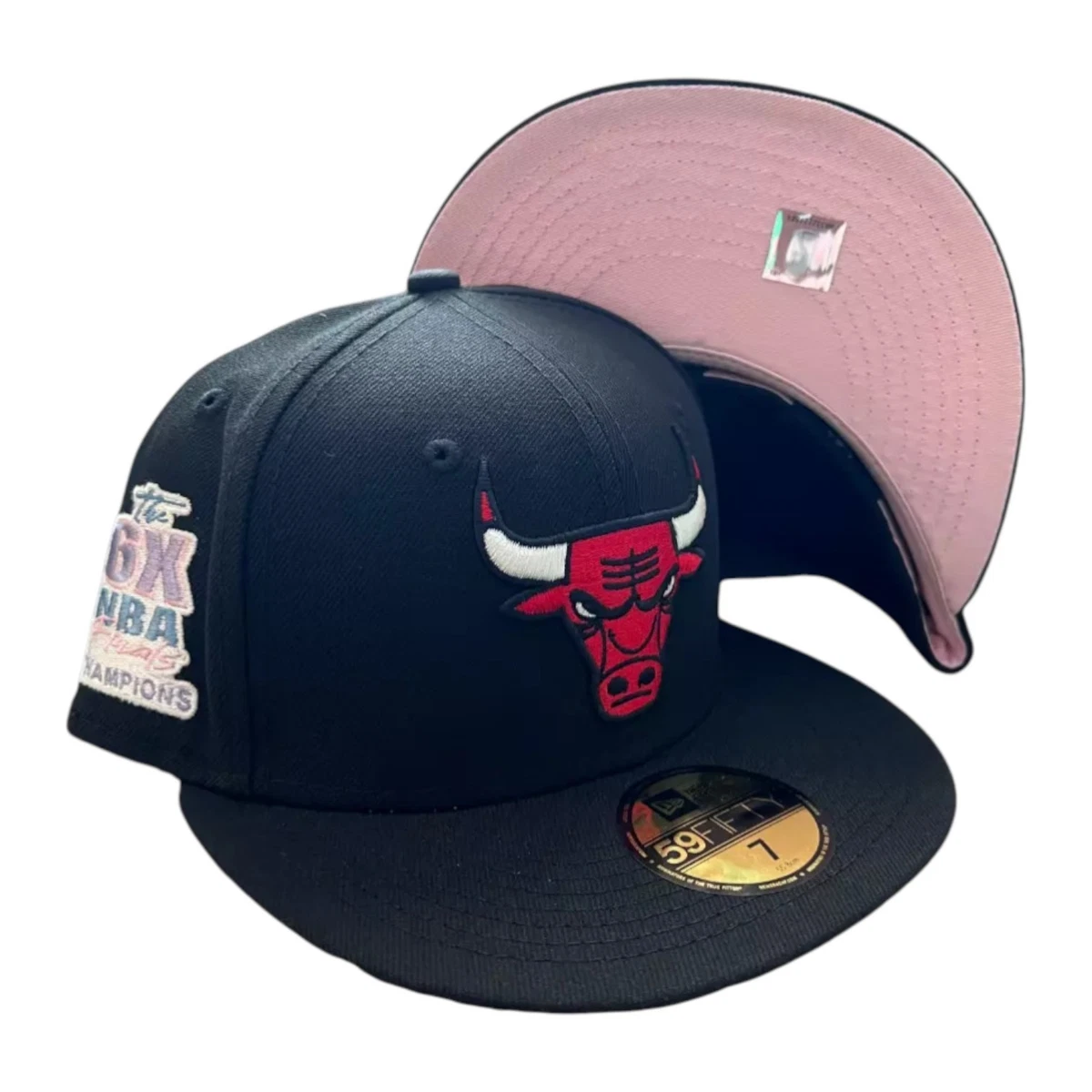 Black Chicago Bulls NBA Fan Apparel & Souvenirs 7 3/8 Size for 