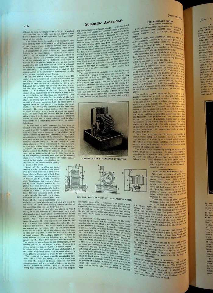 Scientific American June 17 1905 Russia Japan War Alvares Airplane Jacques Loeb - Image 4 of 4