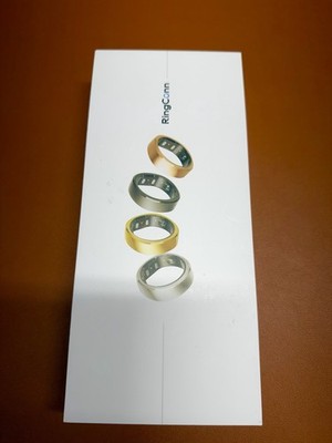 RingConn Gen 2 Smart Ring Silver Size 10 - Conditon 10/10