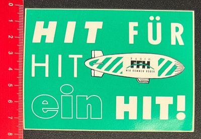 Radio FFH we come over - hit by hit - decal sticker /110617117
