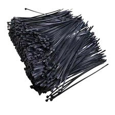 1000 pcs 4 inch Cable Zip Ties Heavy Duty, Premium Plastic Wire Ties with 18 ...
