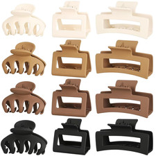 Small Medium Claw Clips for Women, 3 Styles Hair Clips for Thick and Thin Hair,