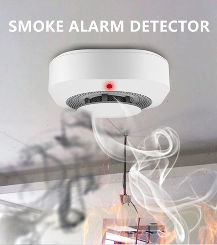 （2 Pack）Smoke Alarm Fire Protection Home Security System New + Free Shipping - Picture 7 of 7