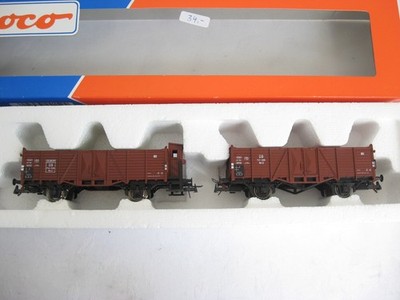 MMs53/4* ROCO H0 44152 Hochbordwagen-Set mit Ladung OVP TOP!
