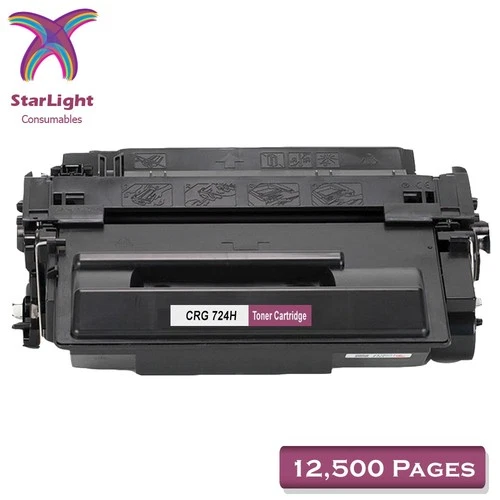 Black Toner Cartridge Fits For Canon 724H i-SENSYS LBP6750dn LBP6780x MF512x