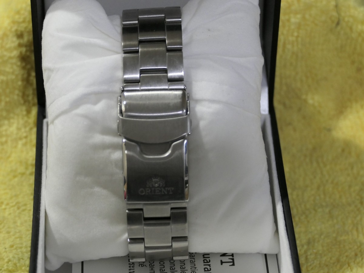 Orient Mako III Silver Dial Automatic Men's Stainless Steel Watch RA-AA0821S19B View 5