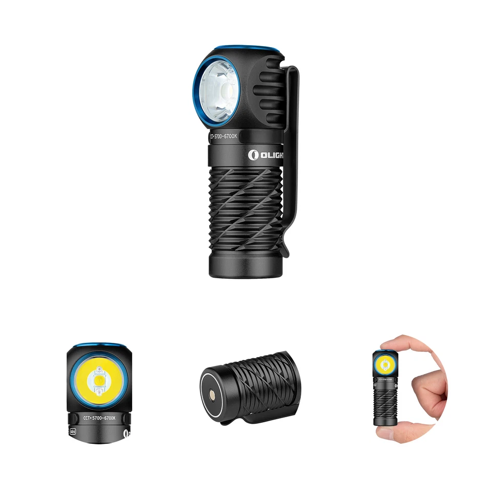 Olight Perun 3 Mini CW 1250 LMS Lightweight Comfortable Breathable Durable Black - Image 4 of 4