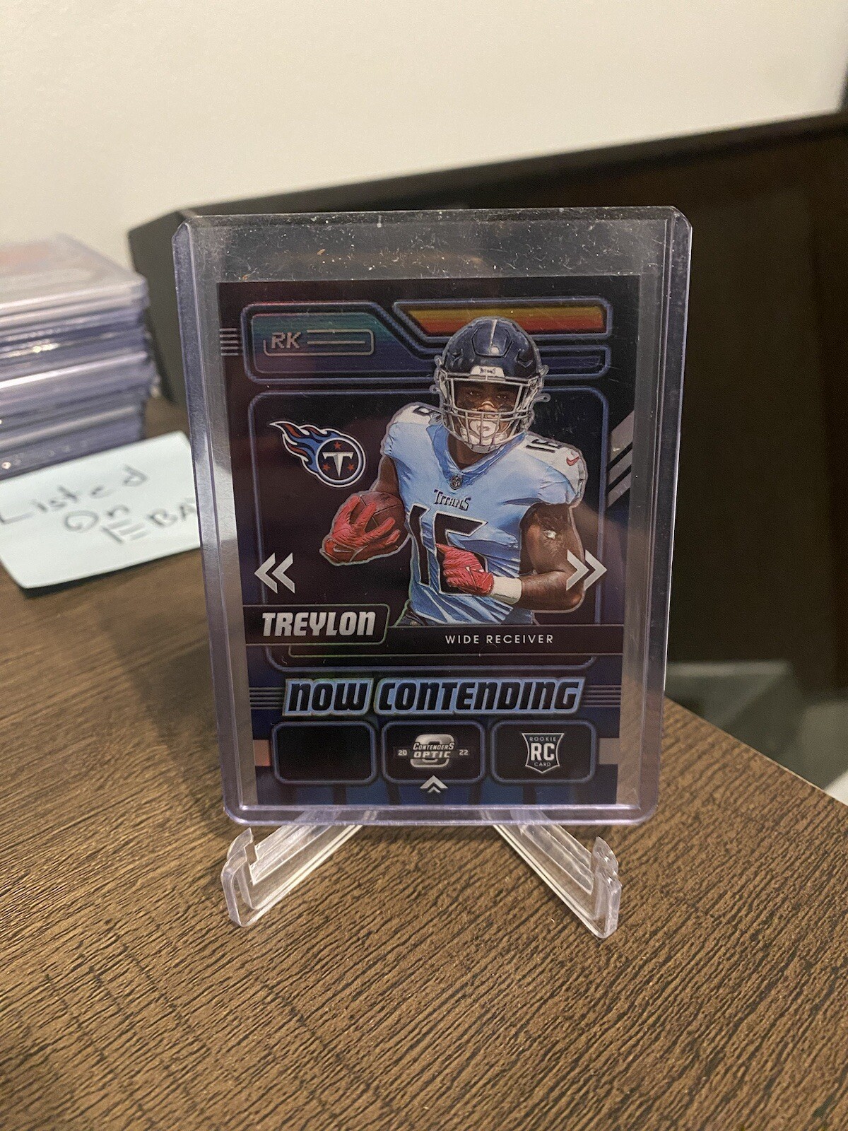 Treylon Burks - Now Contending Case Hit SP - Panini Contenders Optic 2022 (RC)