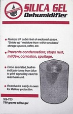 1 Hydrosorbent Silica Gel Crystals 750 Grams Safe Non Toxic Quality Dehumidifier