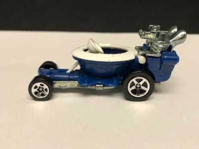 2000 Hot Wheels #101 Virtual Collection - Hot Seat - Blue Paint - LOOSE & Mint 