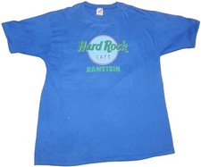 Vintage Hard Rock Cafe RAMSTEIN Single Stitch T-Shirt Adult XL Made in USA