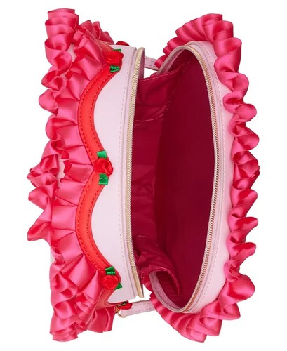 Bolso Bandolera Betsey Johnson Kitsch Baby Cakes Corazón Medio BJ34505M Nuevo Sellado - Imagen 7 de 12