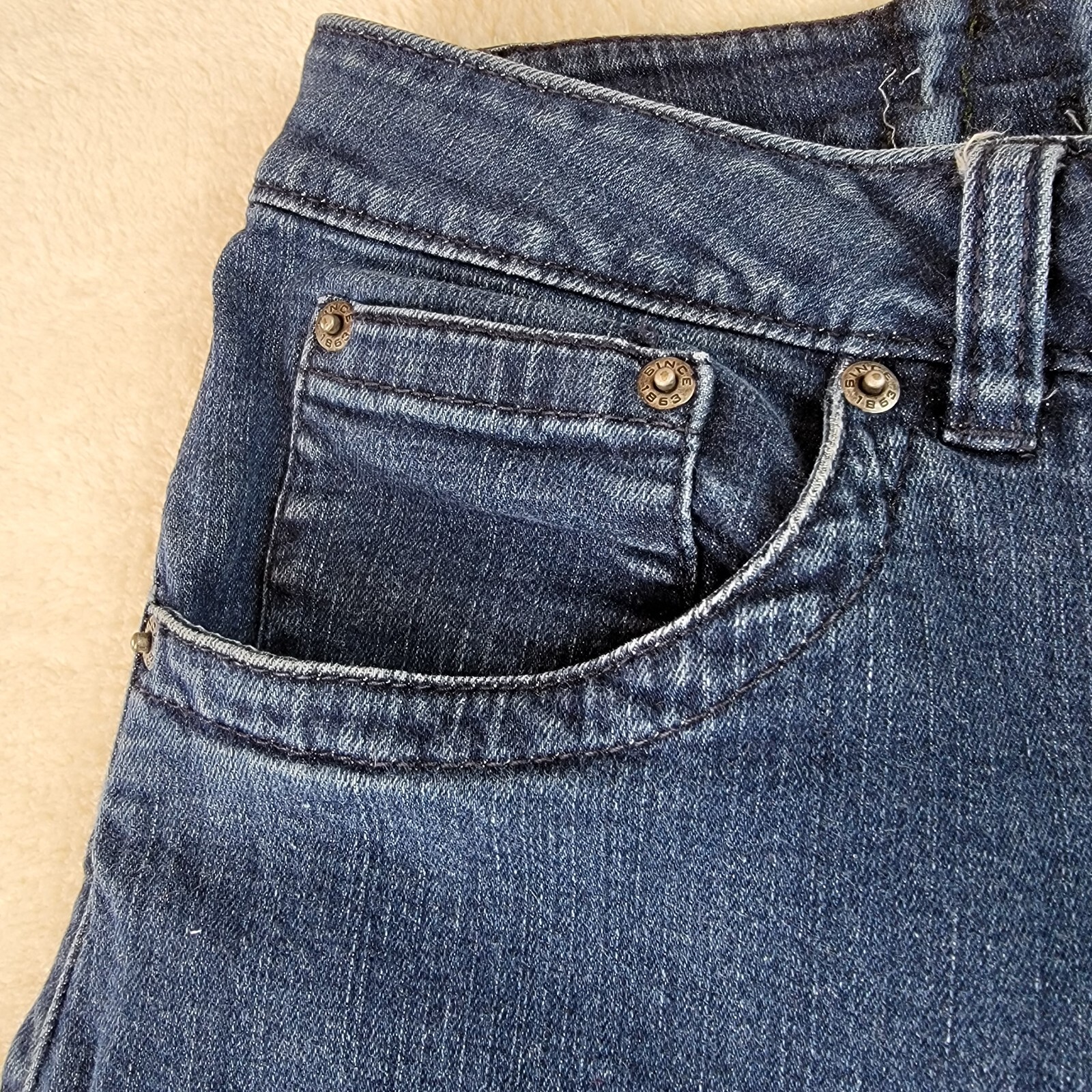 Pendleton Jeans Stretch Straight Boot Cut Size 14… - image 6