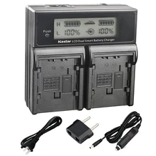 CGA-DU07 Battery or LCD Dual Charger for Panasonic SDR-H18 H20 H28 H48 H68 H200 
