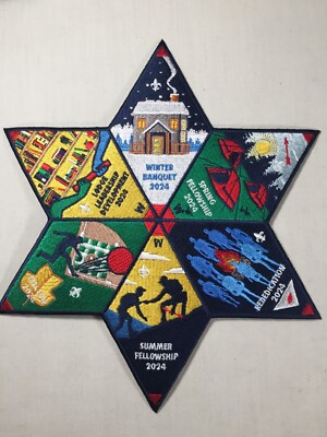 Kiskakon OA Lodge 75 2024 Jacket Event BSA Patch