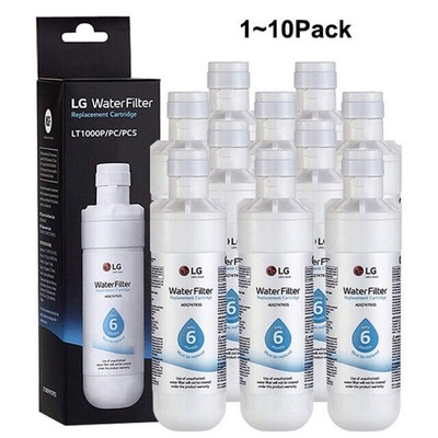 1-10Pcs LG LT1000P Refresh Refrigerator Ice Water Filter ADQ747935 GF-D706BSLGGH