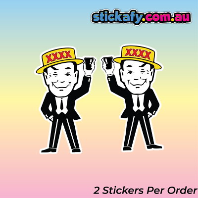 Find XXXX Man - Decal Sticker Pair. X016 In Gordonvale, QLD, Australia - Foto 9