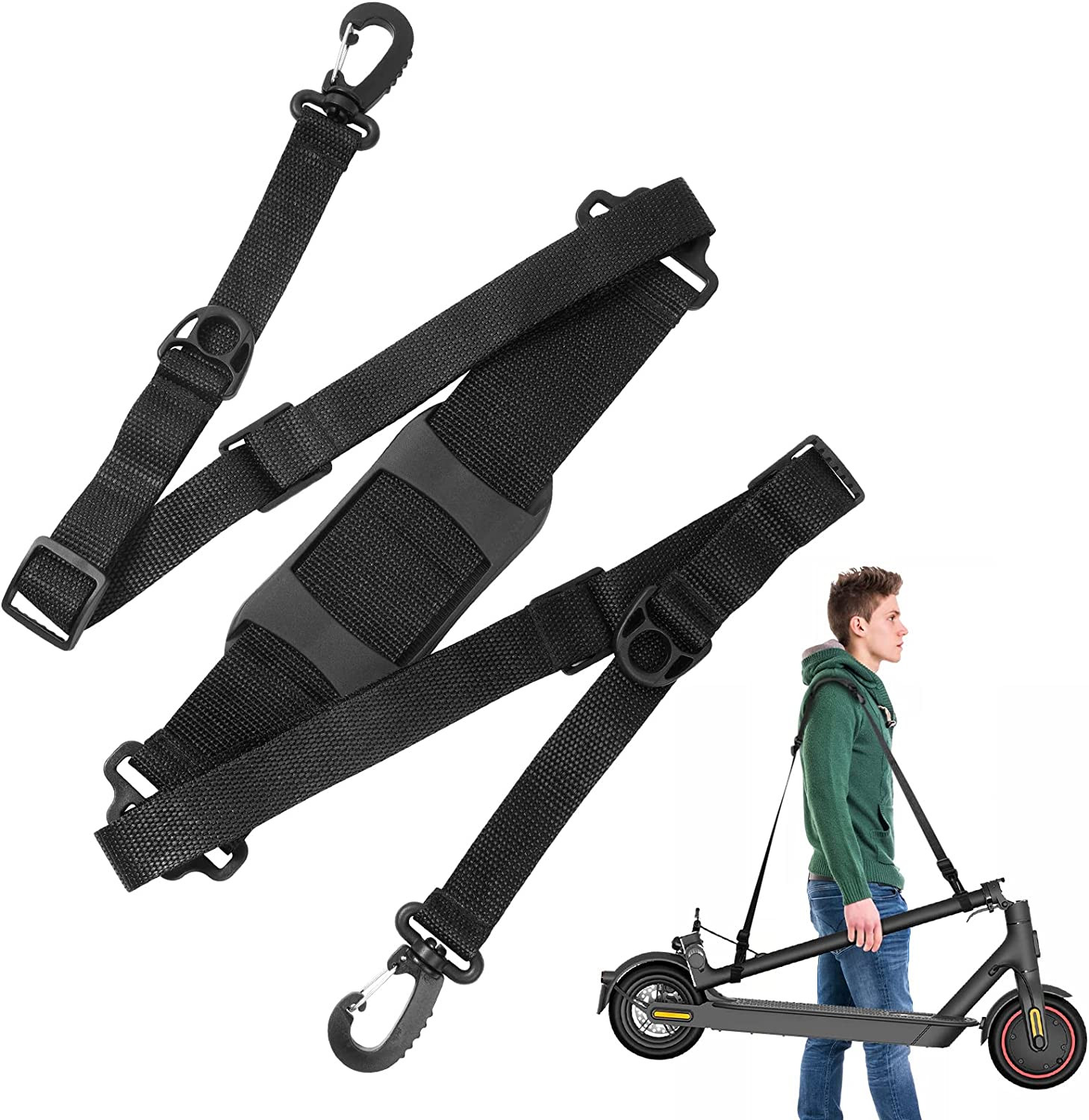 Ainiv Scooter Schultergurt, Tragegurt Laufrad, Universaler Verstellbarer Schulte