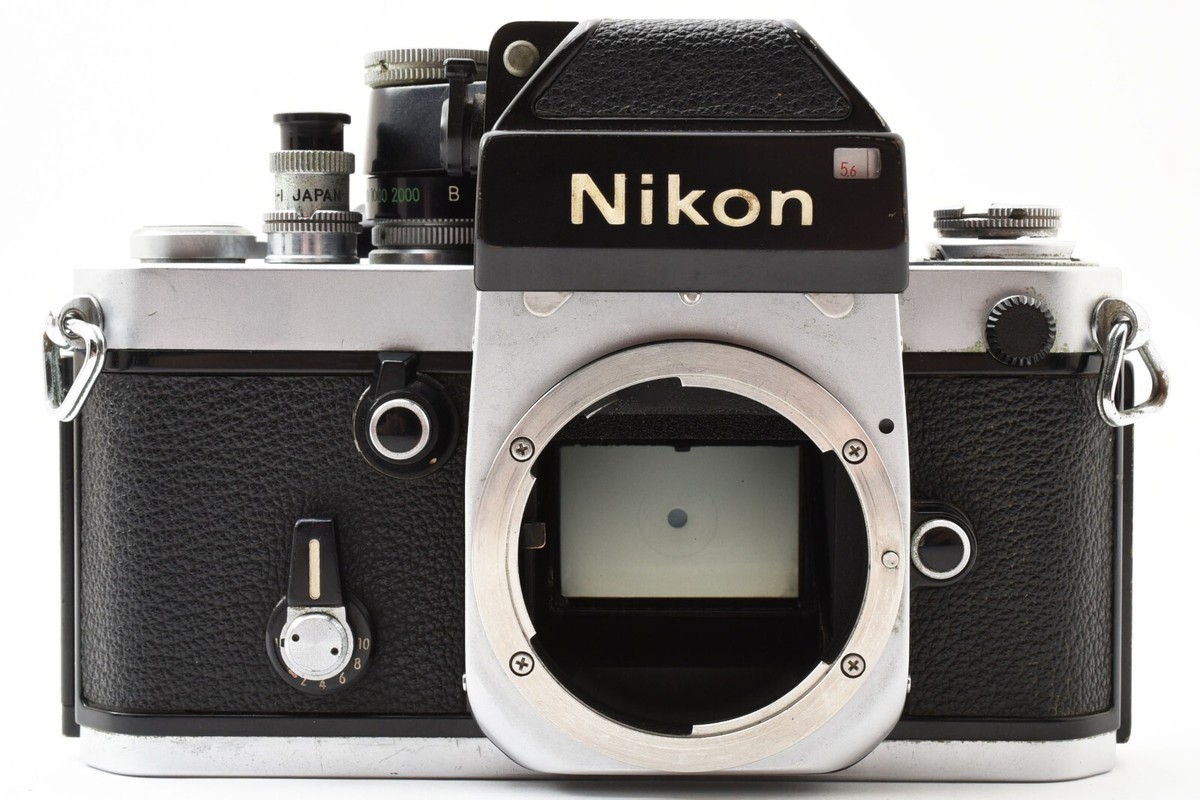 Nikon F2 Photomic Silver 35mm SLR Film Camera Body DP-1 Nikon F2 Photomic Silver 35mm SLR Film Camera Body DP-1