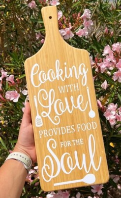 Wood Decorative Cutting Board PERSONALIZED