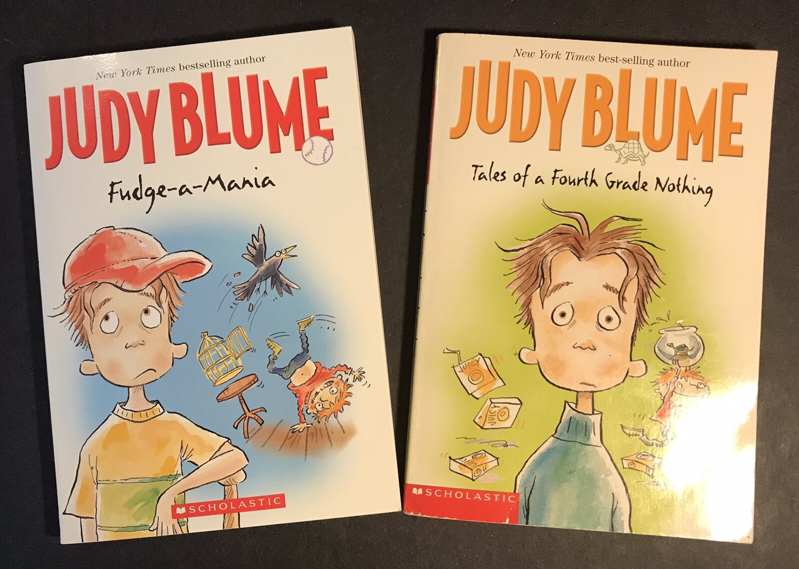 2 Judy Blume Books Tales Of A Fourth Grade Nothing & FudgeAMania eBay