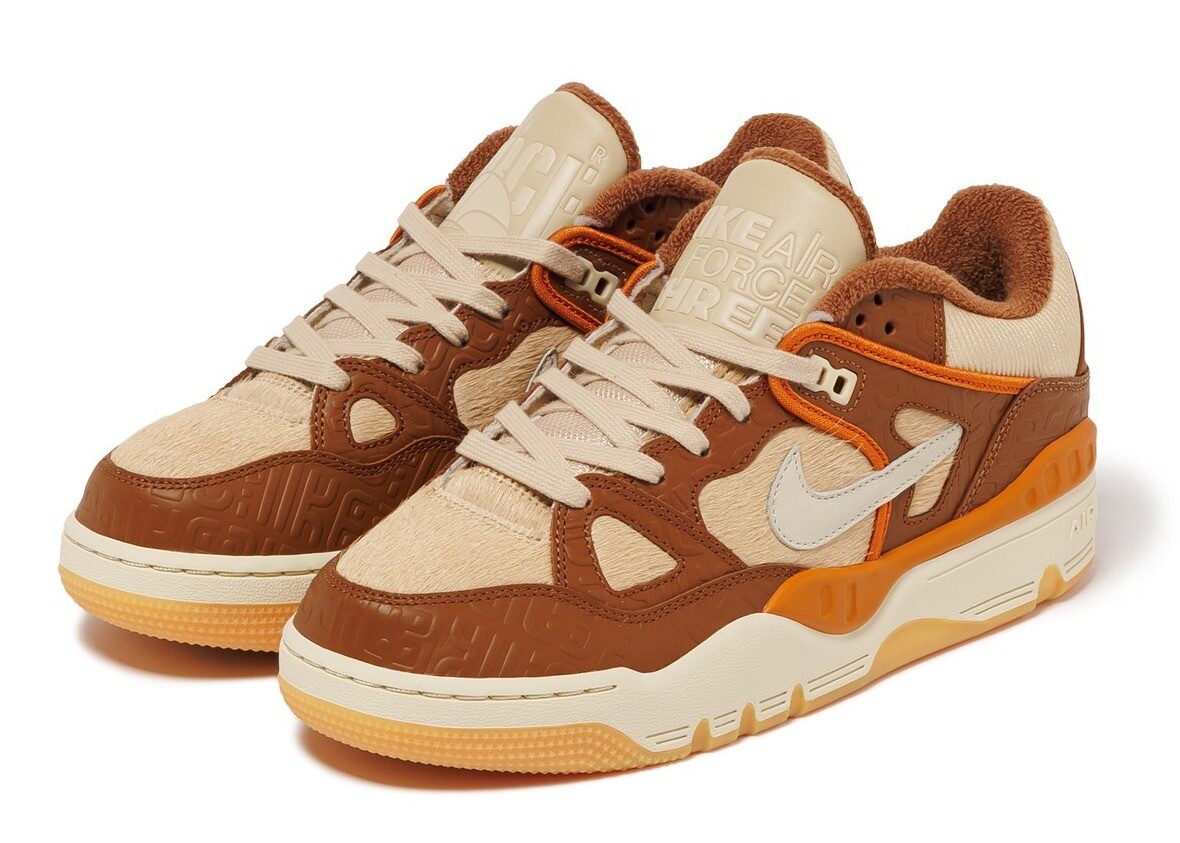 NIGO × Nike Air Force 3 Low SP Beige HQ0260-200 Men's US 7 - 12 Authentic