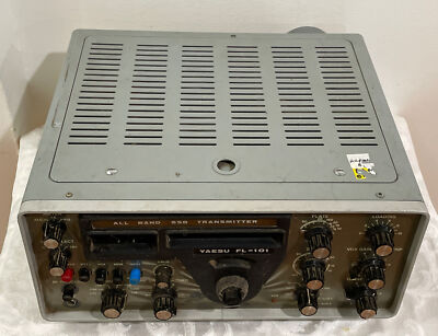 YAESU FL-101 ALL BAND SSB TRANSMITTER | eBay