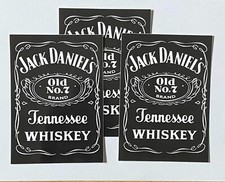 3x Aufkleber Jack Daniels 15x10 cm