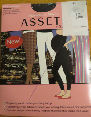 Assets By Spanx Marvelous Mama Lucky Leg Footless Tights Brown Size 1
