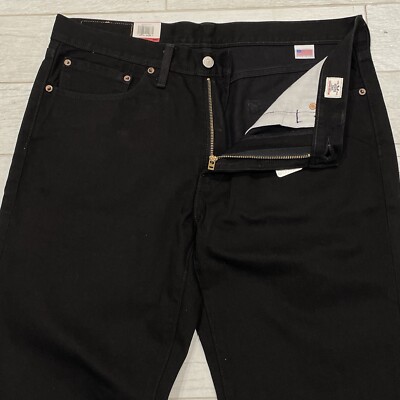 Levis 541 Athletic Fit Jeans Mens 35x32 White Oak Cone Denim Made