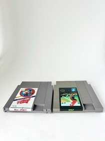 Lot Of 2 Nintendo NES Games Bases Loaded 2 & Golf WORKS