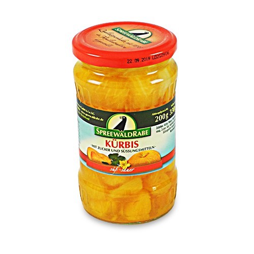 (14,45€/1kg) Kürbis süss-sauer (370 ml Glas)