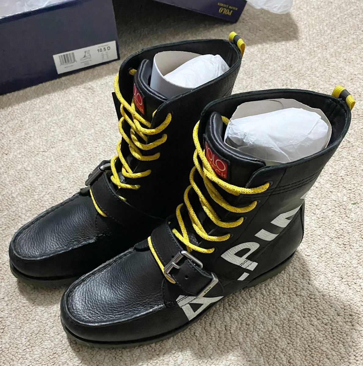 Polo ralph lauren men's ranger alpine hotsell leather boots