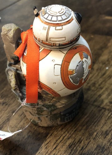 Nuovo Disney Store BB-8-illuminato libro di schizzi ornamento Natale Star Wars-spedizione gratuita - Foto 3 di 3
