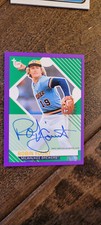 2021 TOPPS BROOKLYN COLLECTION SP PURPLE PARALLEL AUTO ROBIN YOUNT BREWERS 9/10