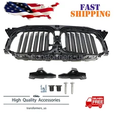 Front Active Air Shutter Grille For 2018-2021 BMW X3 G01 X4 G02 51137497227 USA