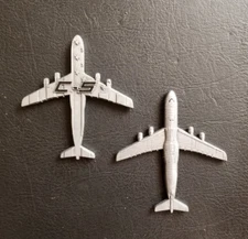 C-5 Galaxy Tanker Military Aircraft Shaped Challenge Coin