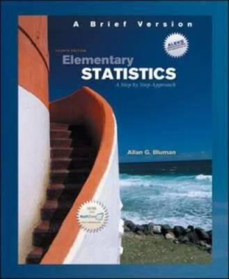 #ad Elementary Statistics: A Brief Version Paperback By Bluman Allan G. GOOD $4.84