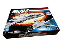 GI Joe Construction Set Skystriker W/ Pilot Ace Forever Clever Retro 100 Piece