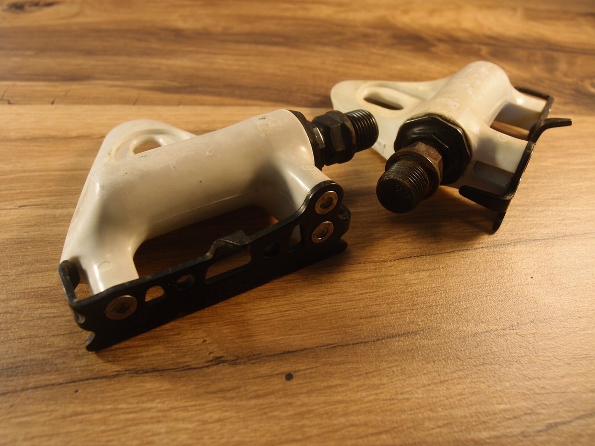 Pédales Shimano Exage Sport PD-A450 – 9/16 Pouces – Avec Cale-pieds (sans Courroies) – Vintage