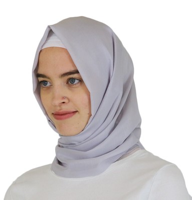 Islamic Women's Hijab Scarf Muslim Wrap Aker Ince Shawl ...