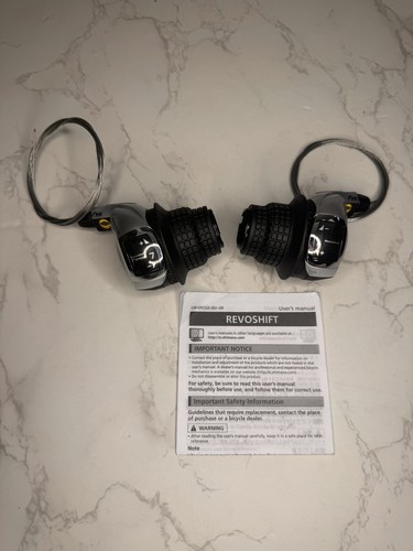 SHIMANO 7 SPEED SHIFTER SL-RS47-7 RIGHT AND LEFT TWIST GRIP REVOSHIFTER - Picture 2 of 5
