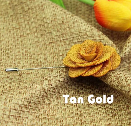 Neu Herren Abzeichen Anzug Brosche Brustschnalle Brosche Pin Floral Blume Anstecknadel - Bild 14 von 20