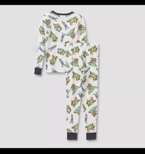 New Boys' Star Wars:2 pc Snug Fit Long Sleeve Pajama Set Size 10