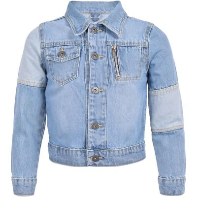 Herrenjacke Mode Denim Lange Ärmel Hellblaue Bomberjacke Für Herren S-XXL