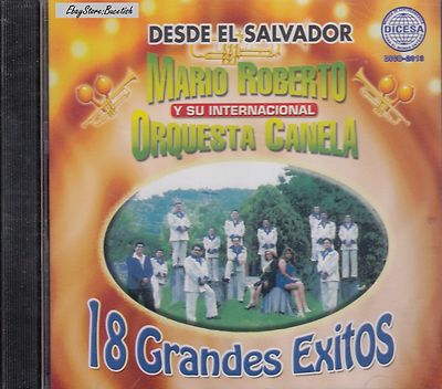 Mario Roberto y Su Internacional Orq Canela 18 Grandes Exitos CD New Sealed 