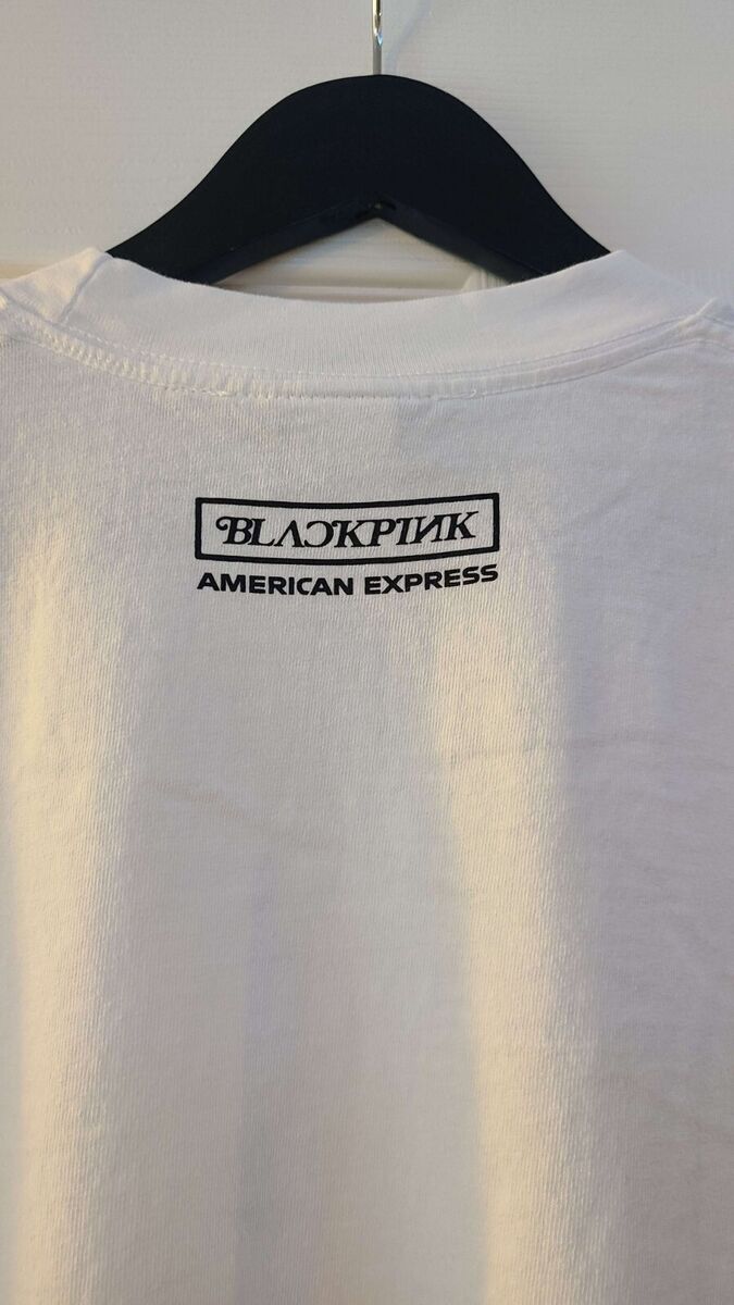 BLACKPINK X VERDY BORN PINK AMEX EXCLUSIVE T-SHIRT WHITE SIZE